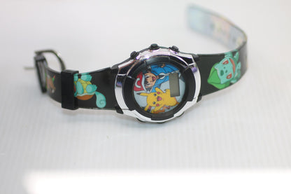 Pokémon Kids Digital Watch Pikachu Ash Bulbasaur Charmander Froakie Accutime2021