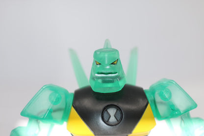 Ben 10 Alien Action Figure Bandai 2013 Diamond head Electronic Talking Light Up