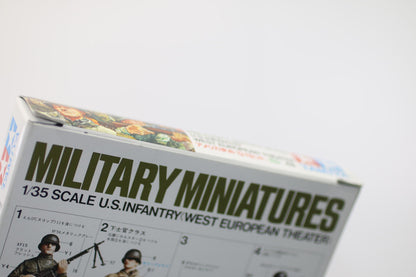 Tamiya Military Miniatures 1/35 Scale U.S. Infantry West European Theater Model