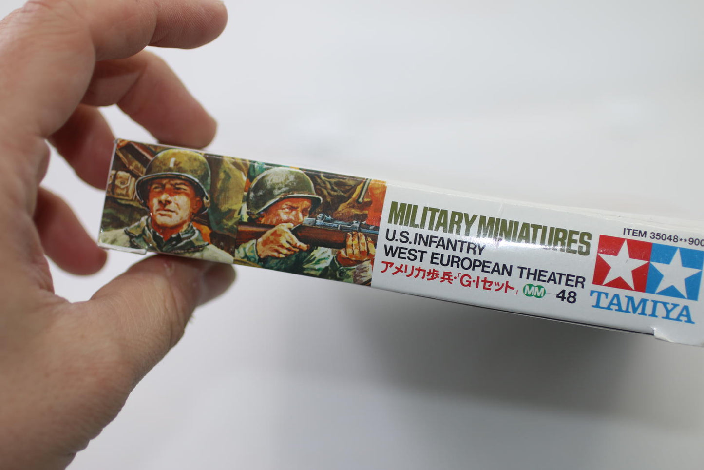 Tamiya Military Miniatures 1/35 Scale U.S. Infantry West European Theater Model