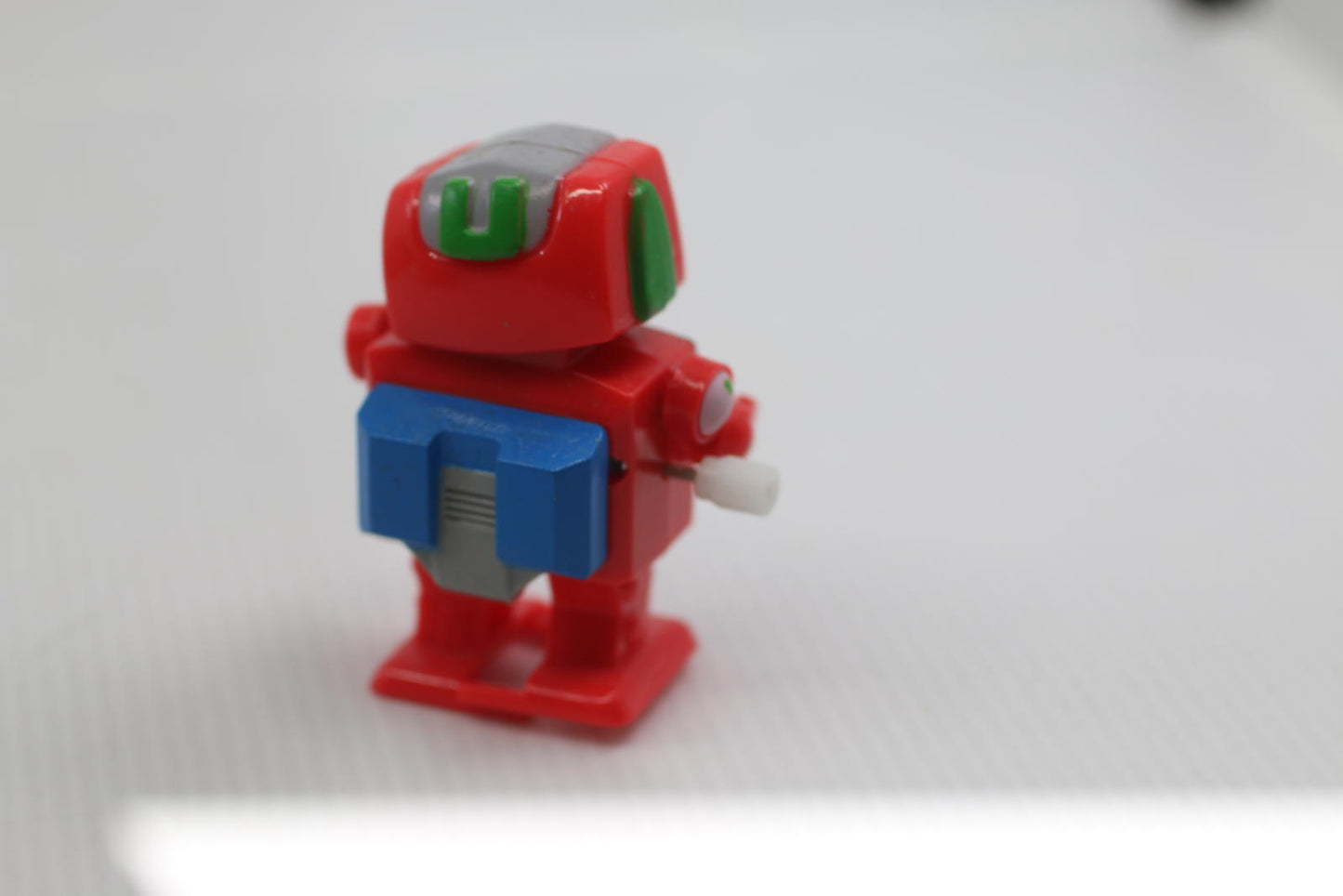 Vintage Red Wind-Up Robot Toy GalAXY Robot toy action figure rare yelloweyesWork