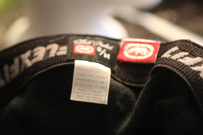 Ecko Unltd Rhino Stretch Fit Cap S/M – Black Green – Streetwear Hat – Pre-Owned