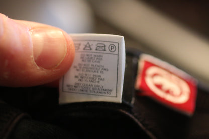 Ecko Unltd Rhino Stretch Fit Cap S/M – Black Green – Streetwear Hat – Pre-Owned