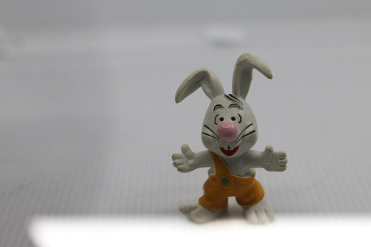 Vintage Schleich Benny Bunny ALICE in WONDERLAND White Rabbit PVC Figure 2,25"