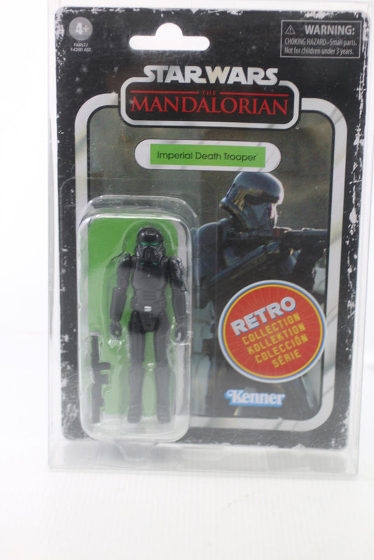 Star Wars The Mandalorian Imperial Death Trooper Retro Collection Action Figure