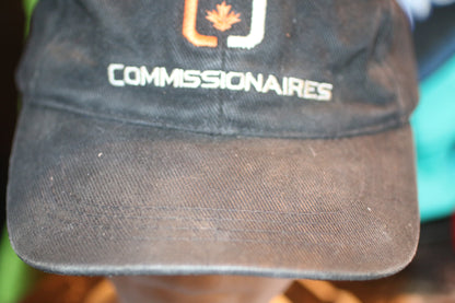 Commissionaires Canada Adjustable Baseball Cap – Black – Promotional – Worn