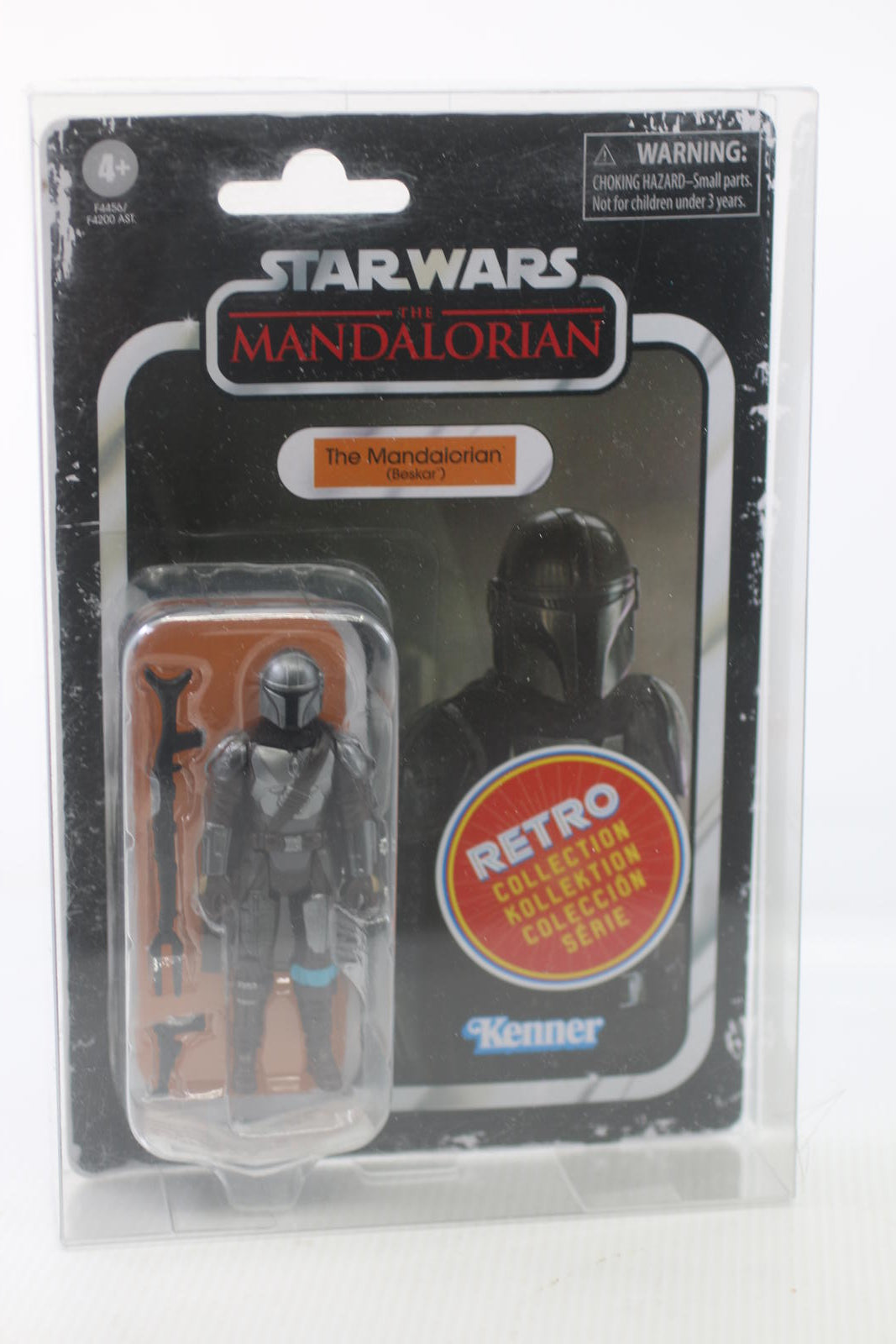 Star Wars Retro Collection The Mandalorian Beskar 3.75" Action Figure Hasbro New