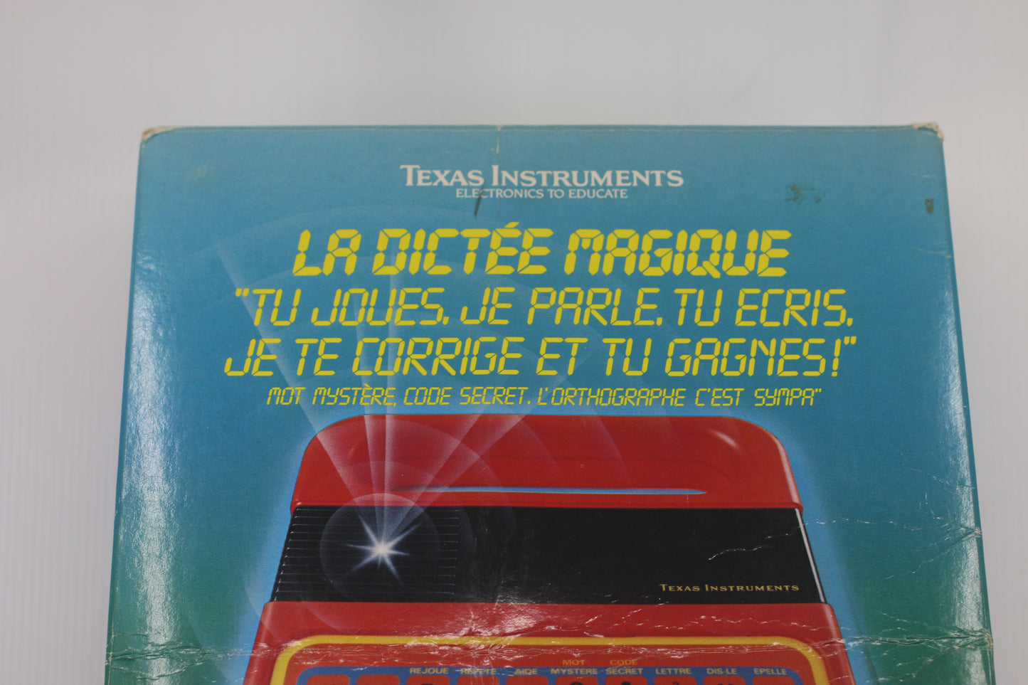 La Dictée Magique Speak & Spell Texas Instruments *French* Version 1981 works