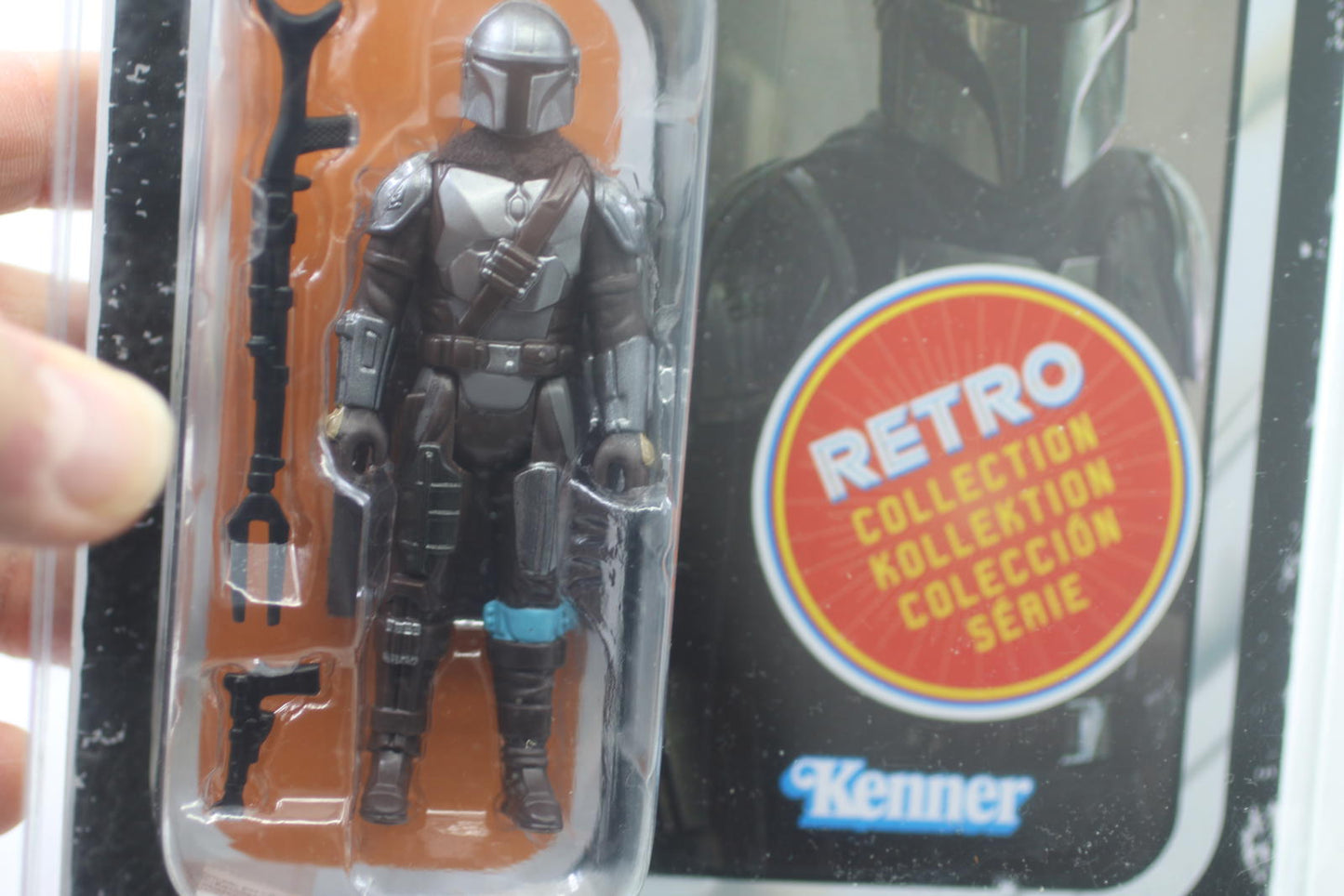 Star Wars Retro Collection The Mandalorian Beskar 3.75" Action Figure Hasbro New