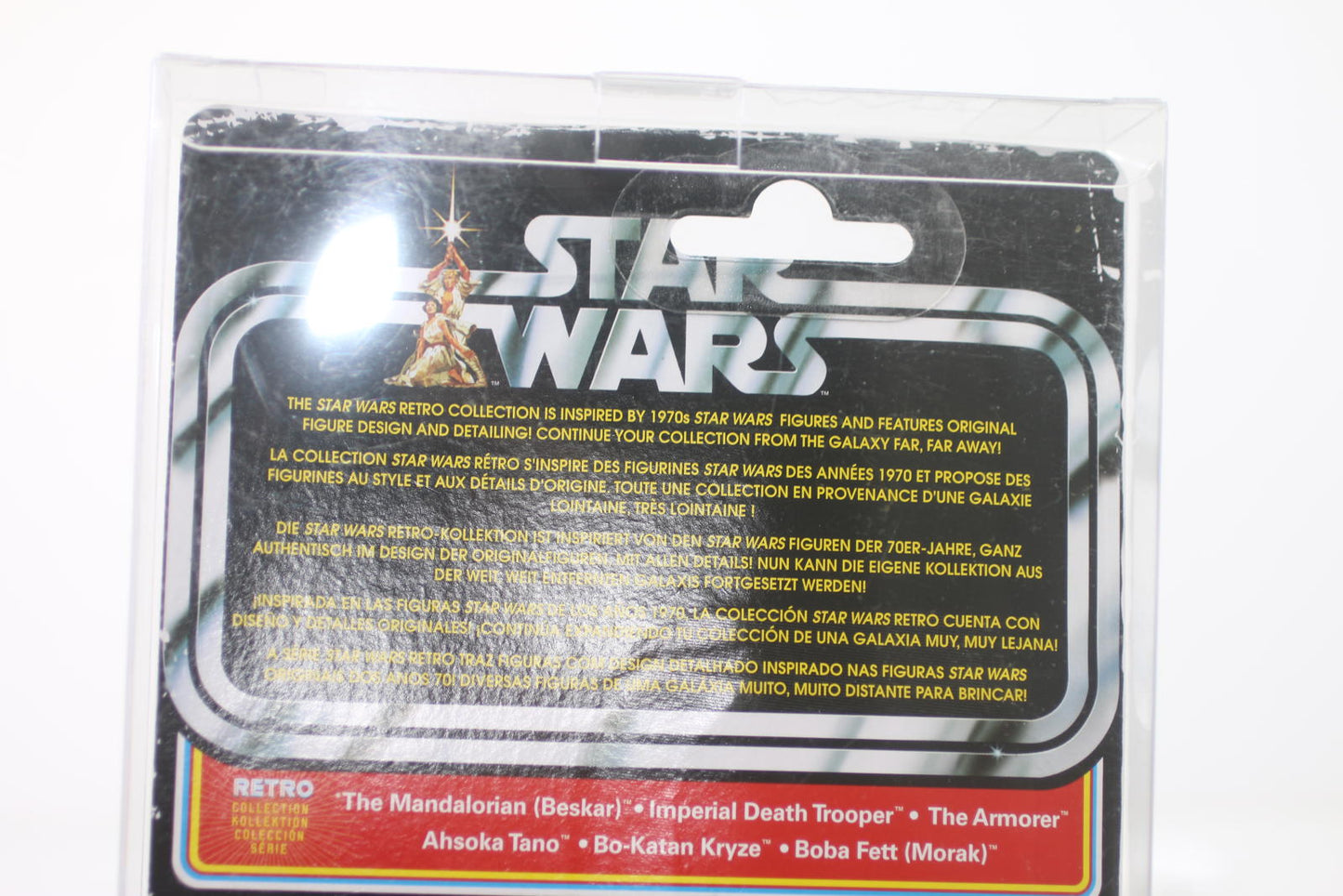 Star Wars Retro Collection The Mandalorian Beskar 3.75" Action Figure Hasbro New