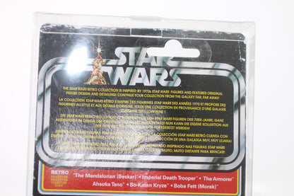 Star Wars Retro Collection The Mandalorian Beskar 3.75" Action Figure Hasbro New