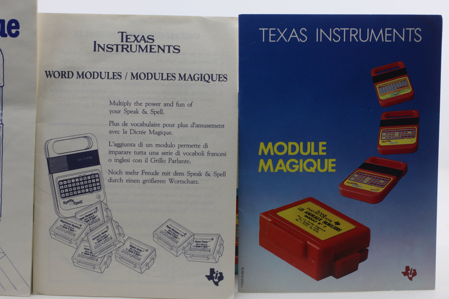 La Dictée Magique Speak & Spell Texas Instruments *French* Version 1981 works