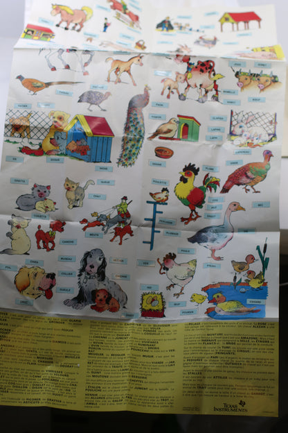 La Dictée Magique Speak & Spell Texas Instruments *French* Version 1981 works