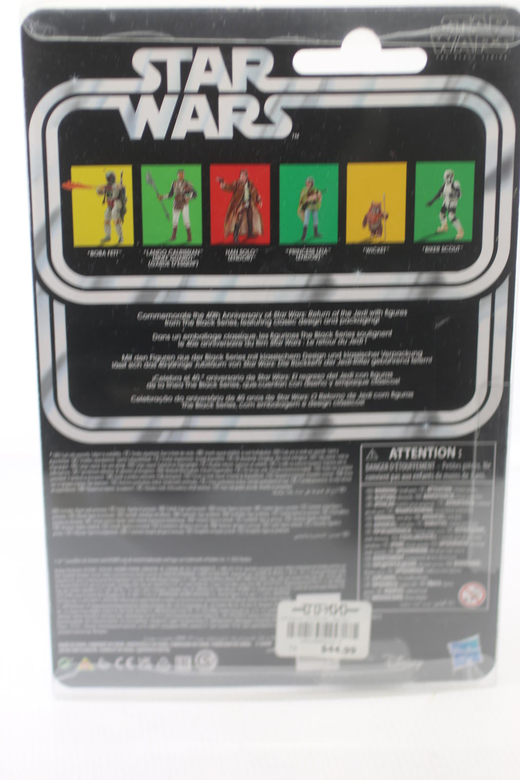 Star Wars Black Series Han Solo Endor 40th Anniversary Return of the Jedi Figure