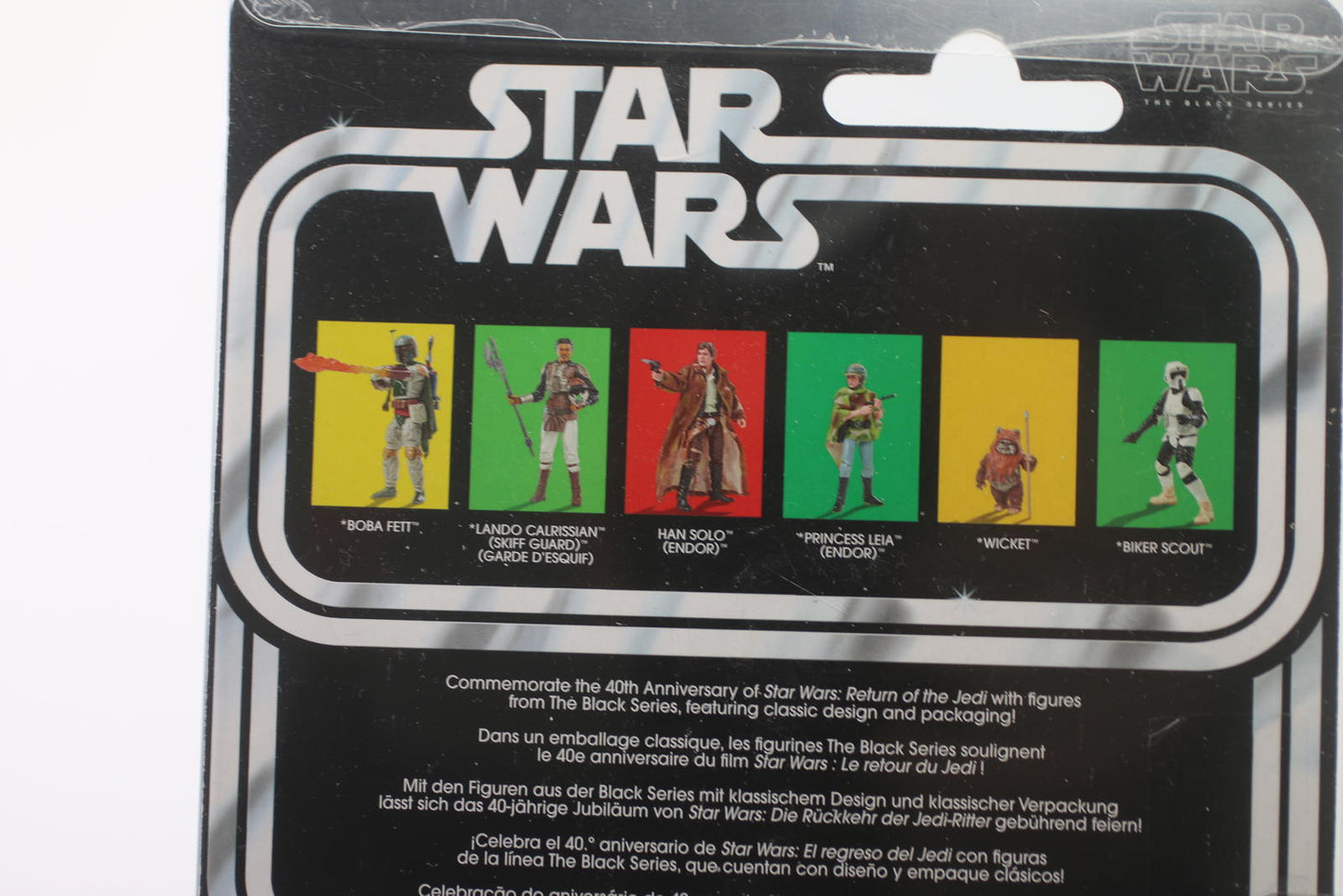 Star Wars Black Series Han Solo Endor 40th Anniversary Return of the Jedi Figure