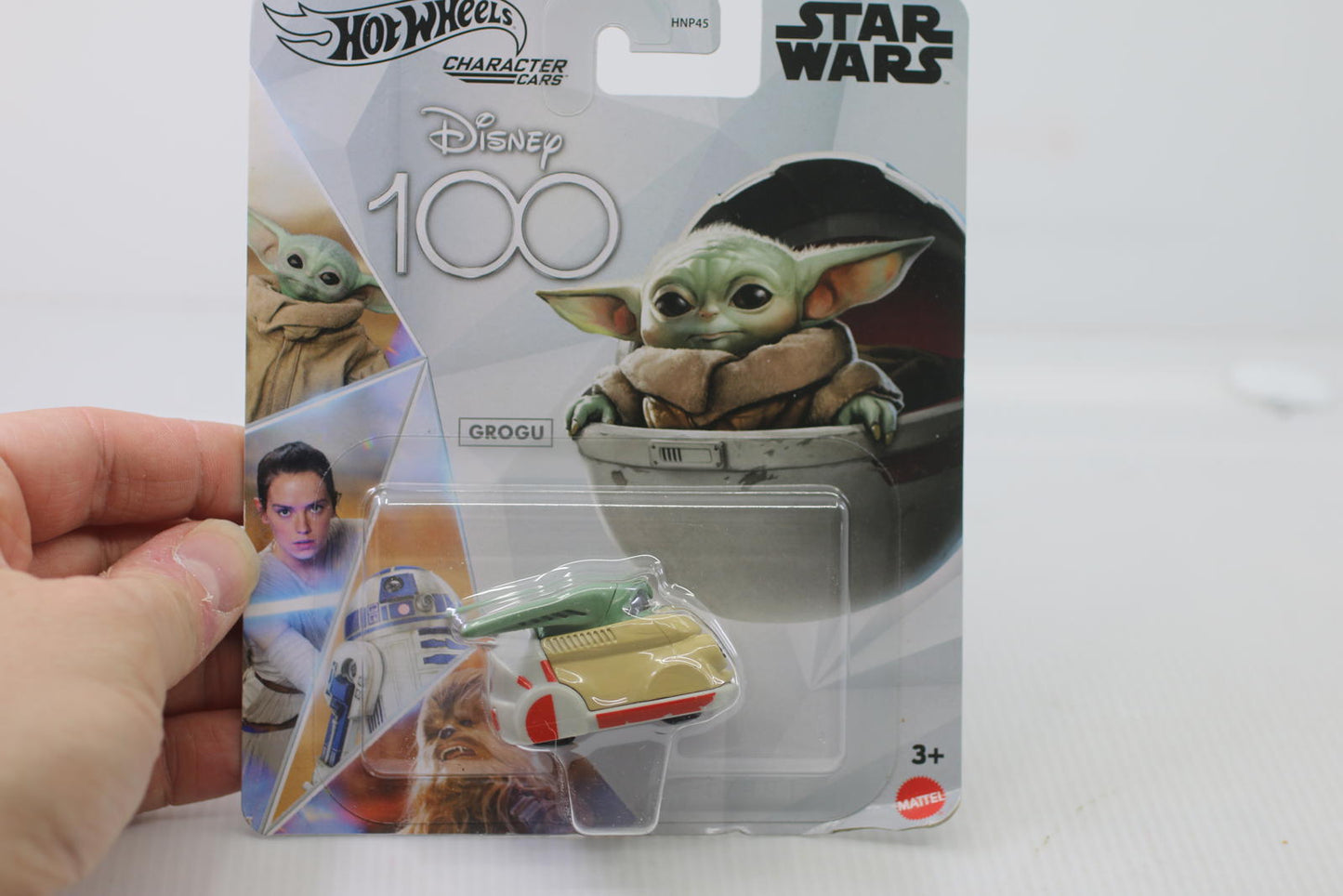 Hot Wheels Disney Character Cars 100 Star Wars Grogu Mattel 1:64 Scale Car