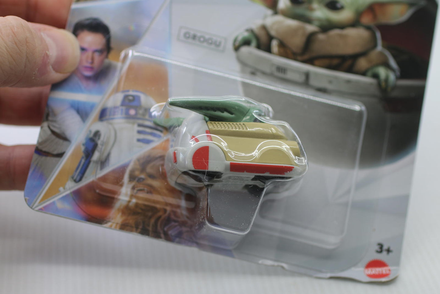 Hot Wheels Disney Character Cars 100 Star Wars Grogu Mattel 1:64 Scale Car