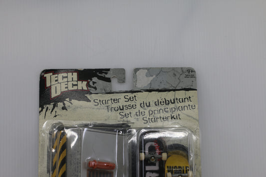 Fingerboard TechDeck World Industries Starter Set Yellow Gear storage New