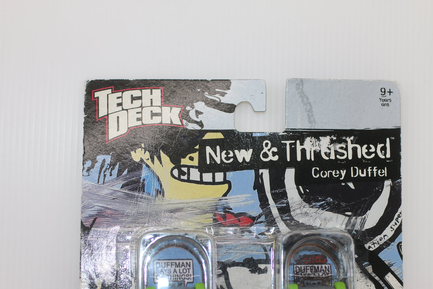Tech Deck New & Thrashed Corey Duffel Fingerboard Set – Factory Sealed