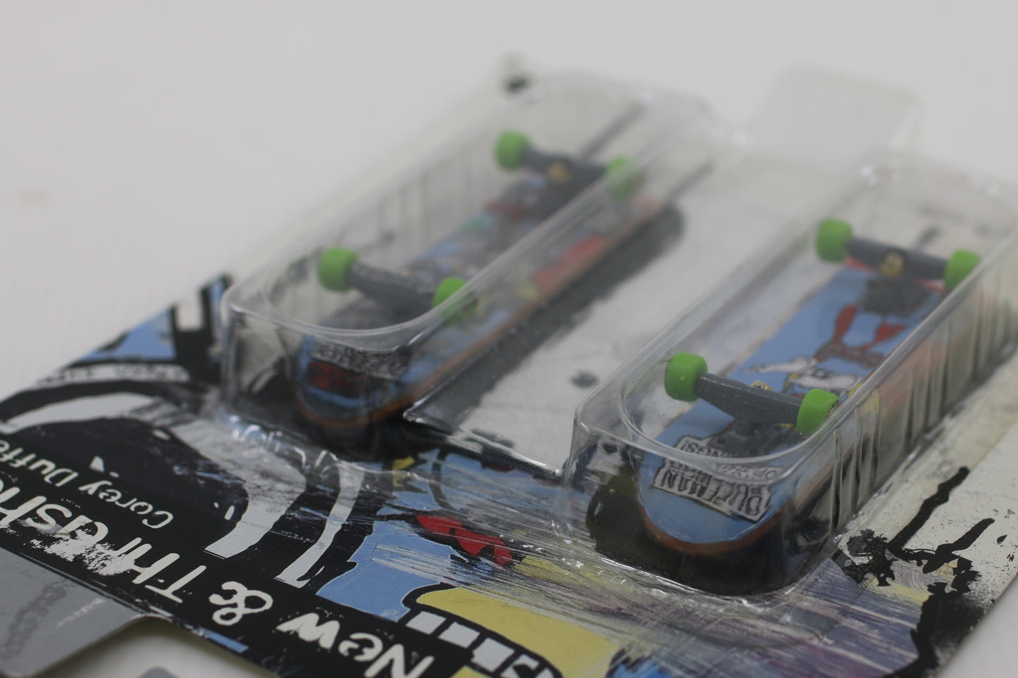 Tech Deck New & Thrashed Corey Duffel Fingerboard Set – Factory Sealed