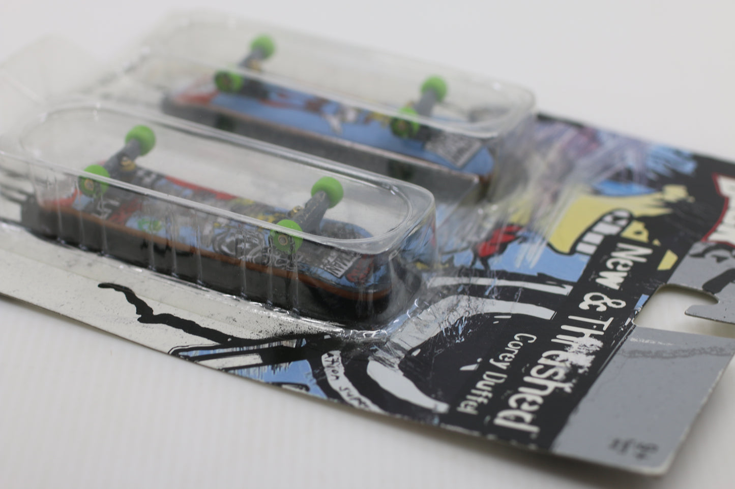 Tech Deck New & Thrashed Corey Duffel Fingerboard Set – Factory Sealed