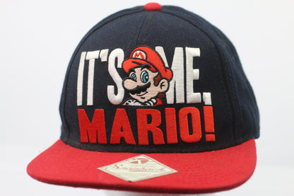 2014 IT'S A ME MARIO! Embroidered Snapback Hat Nintendo Kart Brothers Adjustable