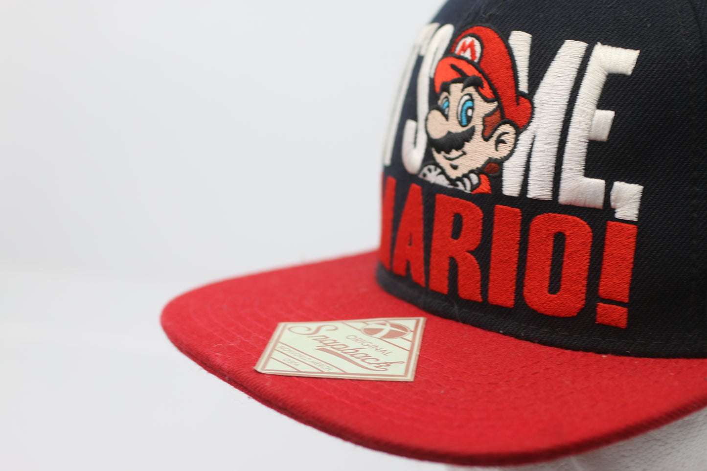 2014 IT'S A ME MARIO! Embroidered Snapback Hat Nintendo Kart Brothers Adjustable