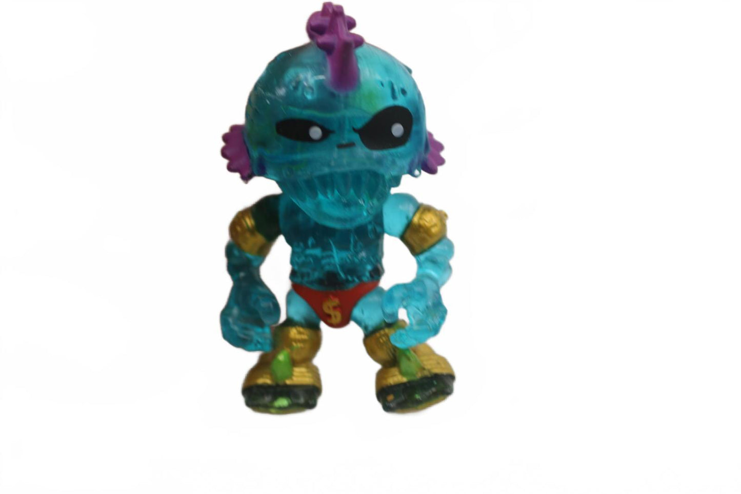 Treasure X Alien Galaxy Gravigill Deep Sea Rogues Alien action figure clear teal