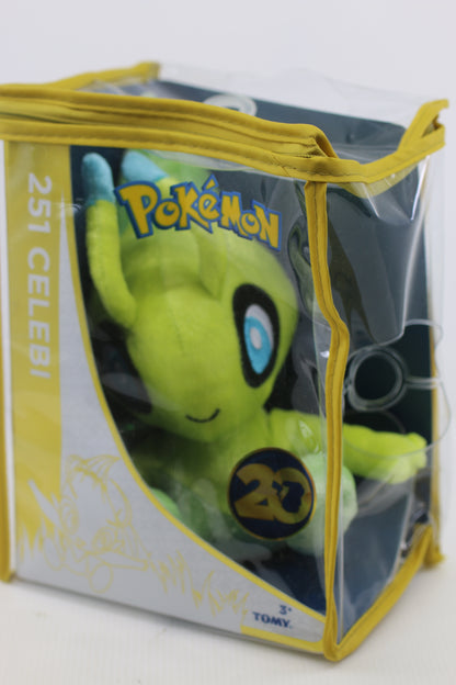 20th Anniversary Pokemon Plush by Tomy 251 Celebi 2016 In Original Packaging