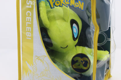 20th Anniversary Pokemon Plush by Tomy 251 Celebi 2016 In Original Packaging
