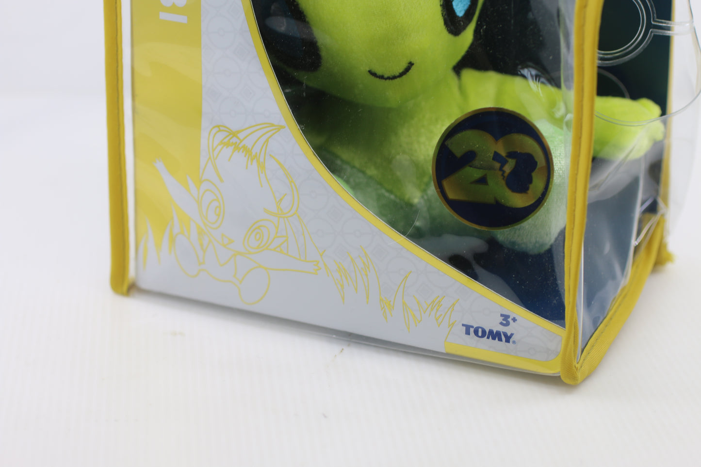 20th Anniversary Pokemon Plush by Tomy 251 Celebi 2016 In Original Packaging