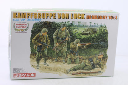 Dragon 6155 Kampfgruppe Von Luck Normandy 1944 1:35 Scale Model Kit 1/35 '39 '45