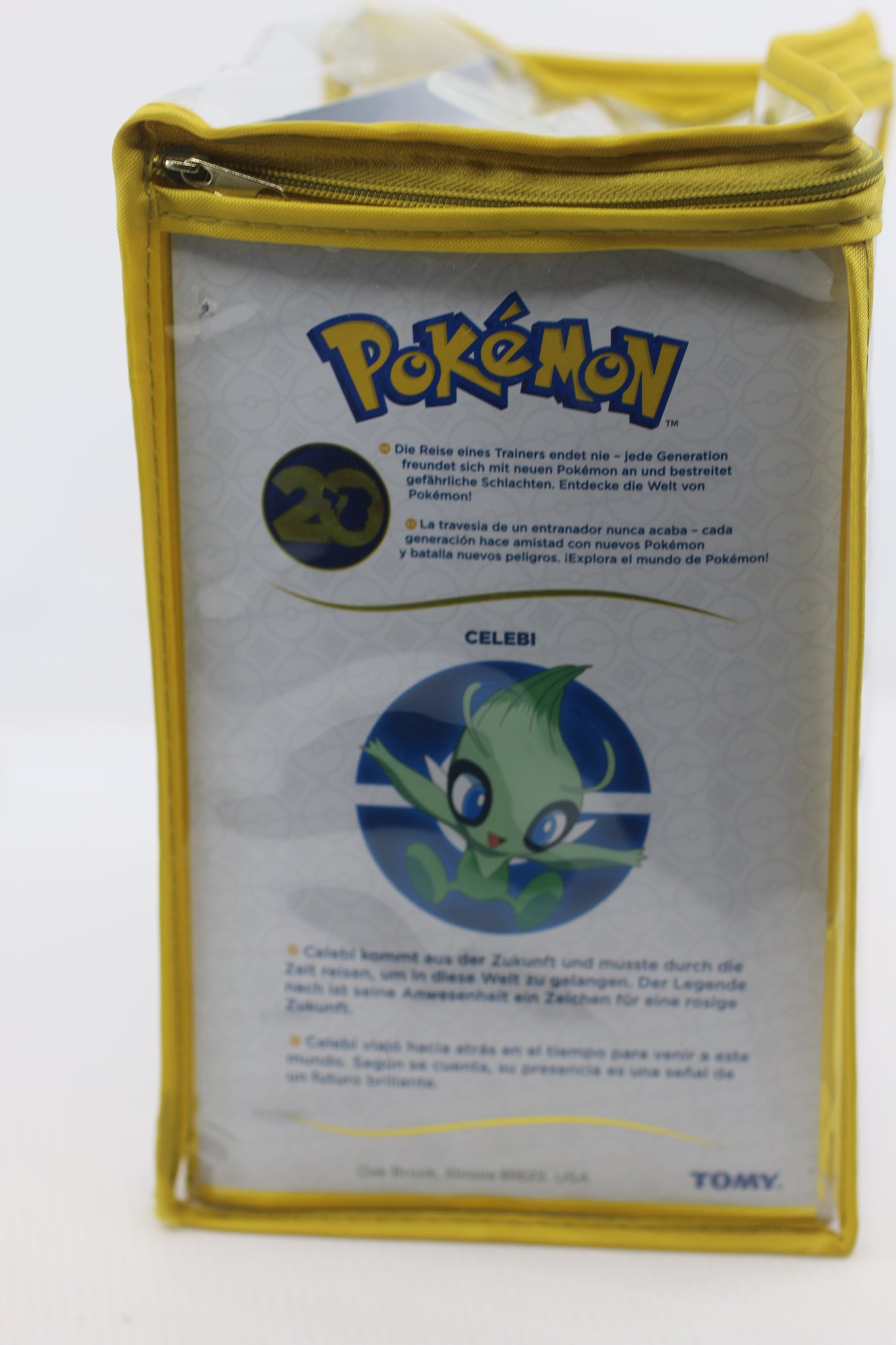 20th Anniversary Pokemon Plush by Tomy 251 Celebi 2016 In Original Packaging