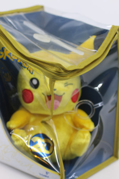 Pokemon 20th Anniversary Pikachu 8-Inch Plush Exclusive TOMY 025 2016