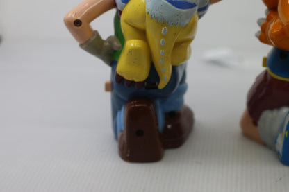 Vintage Digimon Walkie Talkies Set Matt Gabumon Tai Agumon 2000Figures LOT3 READ