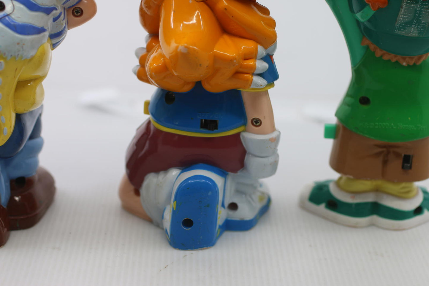 Vintage Digimon Walkie Talkies Set Matt Gabumon Tai Agumon 2000Figures LOT3 READ