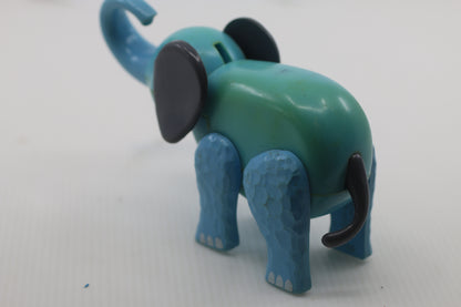 Fisher Price 991 Circus Train BLUE ELEPHANT Little People Vintage Toys