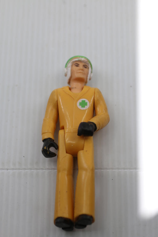Vintage 1975 Fisher-Price Adventure People Rescue Copter White Pilot #305
