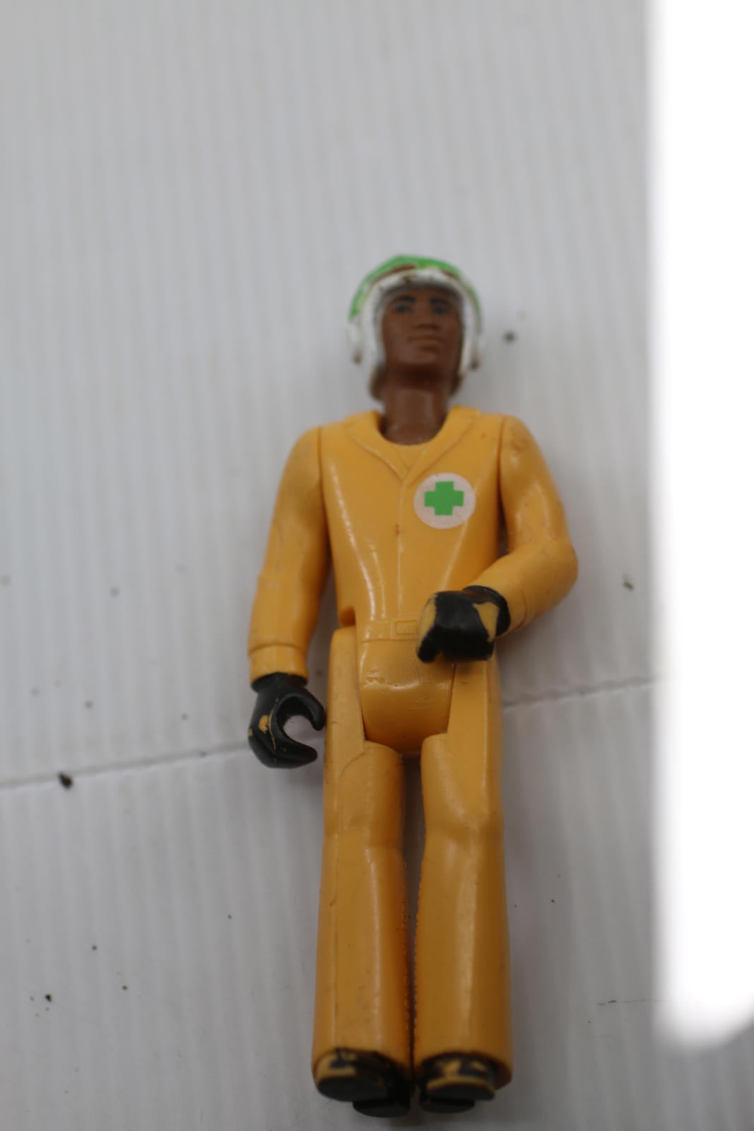 Vintage Yellow Paramedic Pilot Adventure People VTG 1974 3.75" Toy action Figure
