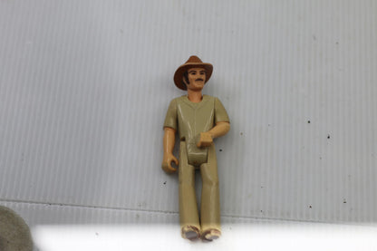 Vintage Fisher Price 1975 Adventure People Safari #304 Tan Dad Man Jim Figure