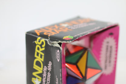 Vintage 1982 Alexander's Star Puzzle Ideal Rubik's Cube Brain Teaser Toy