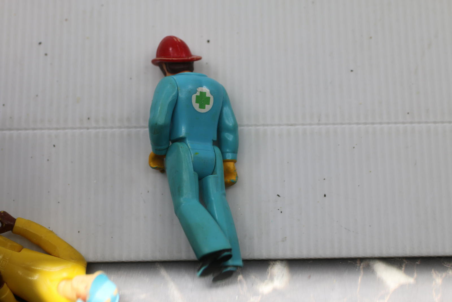 Vtg Adventure People Paramedic Fireman #303 3 3/4" figure Fisher-Price toys 1974