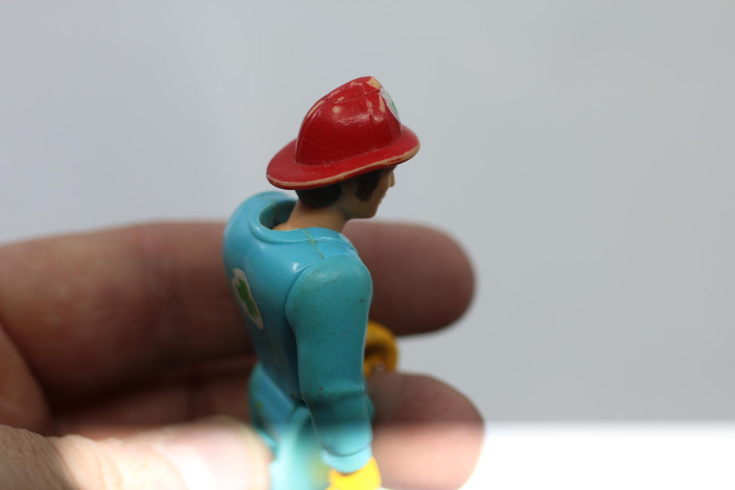Vtg Adventure People Paramedic Fireman #303 3 3/4" figure Fisher-Price toys 1974