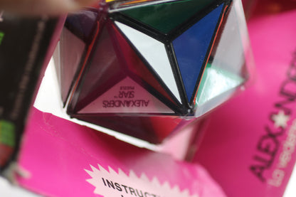 Vintage 1982 Alexander's Star Puzzle Ideal Rubik's Cube Brain Teaser Toy