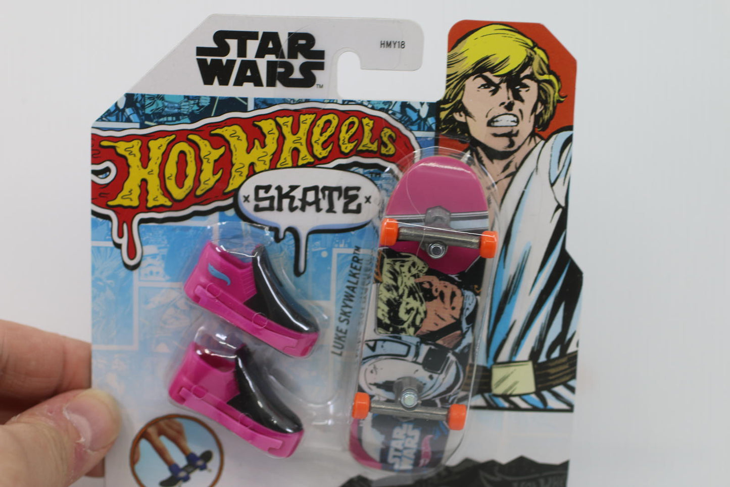 Star Wars - Hot Wheels Skate - Starwars Luke Skywalker Skateboard - New