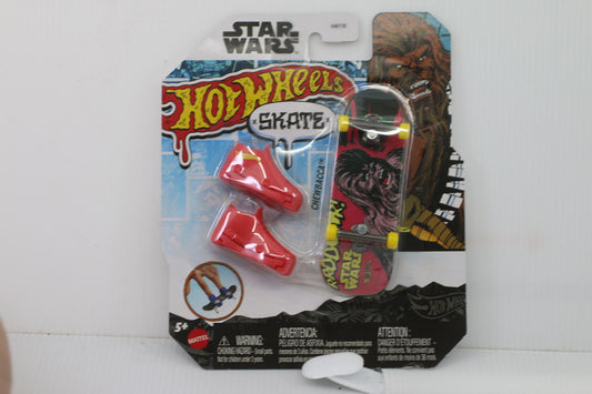 Hot Wheels “Skate” Star Wars Fingerboard Skateboard Chewbacca Edition.