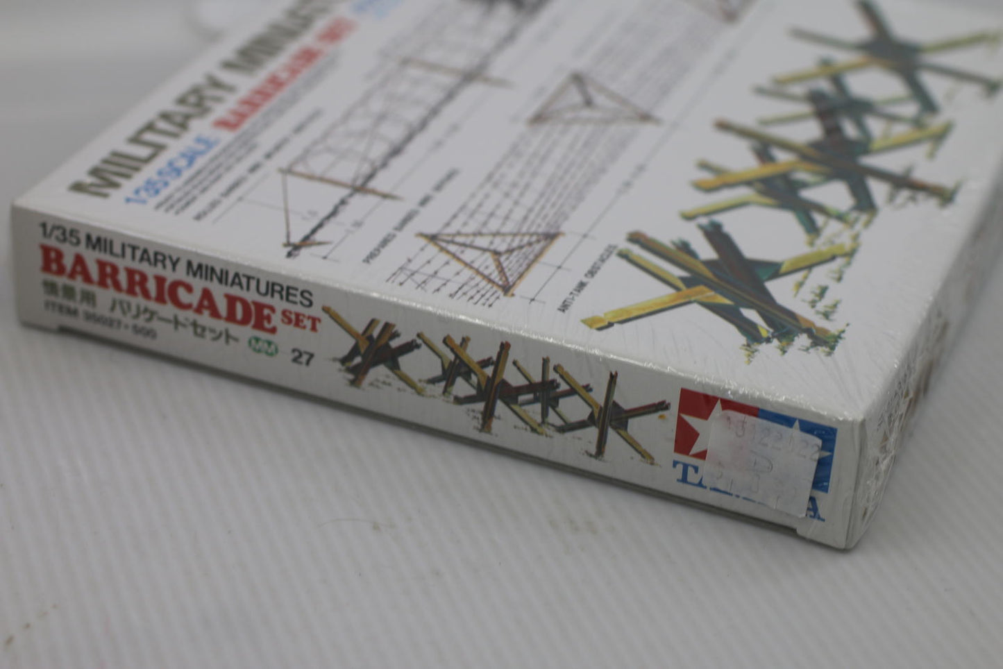 Tamiya 1/35 SCALE BARRICADE SET Model Kit 35027 SEALED IN BOX