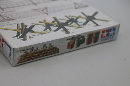 Tamiya 1/35 SCALE BARRICADE SET Model Kit 35027 SEALED IN BOX