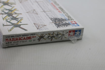 Tamiya 1/35 SCALE BARRICADE SET Model Kit 35027 SEALED IN BOX