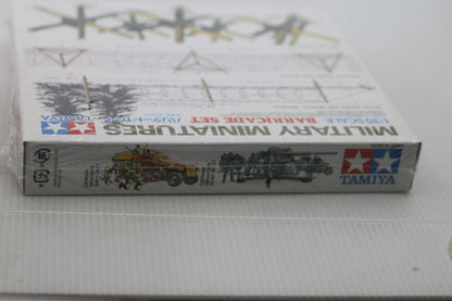 Tamiya 1/35 SCALE BARRICADE SET Model Kit 35027 SEALED IN BOX